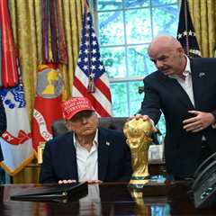Trump called FIFA president asking to review USMNT star Folarin Balogun’s red card suspension:..