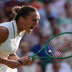 Aryna Sabalenka wants to ‘get completely drunk’ and forget frustrating loss to Naomi Osaka at..