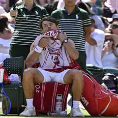 Alex de Minaur feeling ‘broken inside’ as tennis dreams fall short after Wimbledon exit