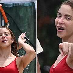 Shakira Lookin' Red-Hot in Some Sexy Swimwear, See the Sizzling Snaps!