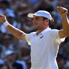 Arthur Fery’s stunning Wimbledon run reaches semifinals as 114th-ranked Brit upsets Flavio Cobolli