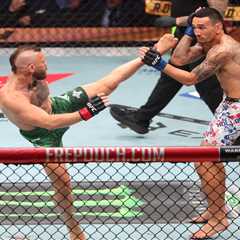 Conor McGregor’s ‘devastated’ coach insists knee was ‘never an issue’ before shocking UFC injury