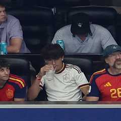 Timothee Chalamet, Javier Bardem, Usain Bolt among A-listers to take in Spain’s World Cup..