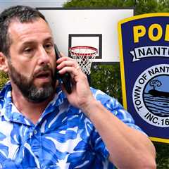 Listen To Adam Sandler Ask Nantucket Police Where He Can Play Basketball