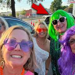 Donna Kelce Wears Green Wig, Parties With Friends After Taylor and Travis' Wedding
