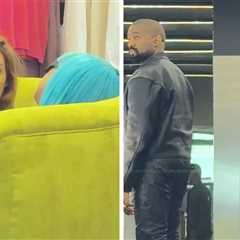 North West Bonds with Bianca Censori During Shopping Spree with Kanye West
