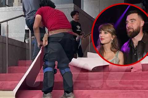 Taylor Swift Wedding: Employees Tear Up Red Carpet at MSG, Supposed to Be Purple