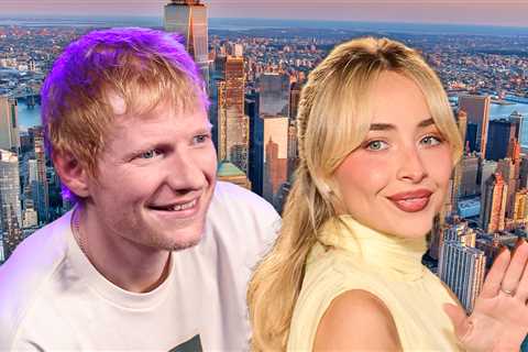 Sabrina Carpenter, Ed Sheeran Spotted in New York Ahead of Taylor Swift Wedding
