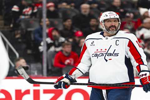 Alex Ovechkin’s wife Anastasia steals spotlight in black dress amid Capitals return