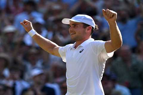 Arthur Fery’s stunning Wimbledon run reaches semifinals as 114th-ranked Brit upsets Flavio Cobolli