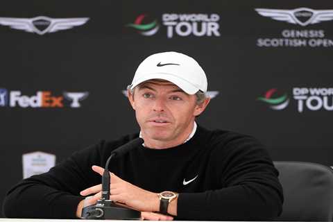 Rory McIlory fires back at reporter questioning his work ethic after ‘off weeks’