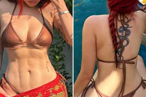 Cheek of the Week -- Guess The Sexy Star Owning This Thong Bikini