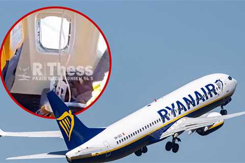 Ryanair Passenger Nearly Sucked Out of Broken Window During Flight
