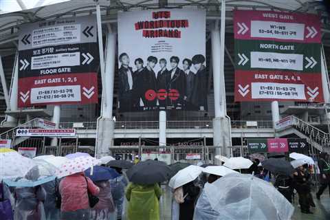 HYBE Sues to Stop BTS Bootleg Merch Sellers at U.S. Stadiums During ‘ARIRANG’ World Tour