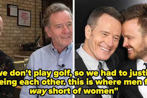 Bryan Cranston Said He And Aaron Paul Started A Business To Justify Seeing Each Other After..