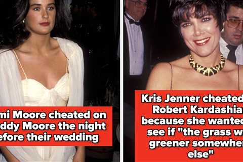 15 Celebrities Who Candidly Admitted To Cheating On Their Partner, And Why They Did It