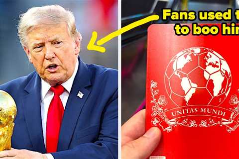 Donald Trump Was Brutally Booed At The World Cup Final — Even After Security Confiscated 10,000..