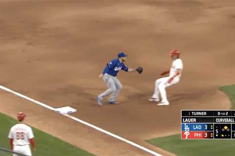 Dodgers broadcast left stunned as Phillies’ baserunning blunders continue: ‘What are these guys..