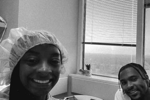 Simone Biles undergoes procedure one month after ‘almost dying’ in life-threatening health scare