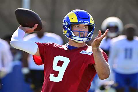 ‘Freddy F—ing Kruger is back,’ Matthew Stafford puts on a show