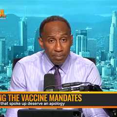 Stephen A. Smith offers surprising apology to Kyrie Irving about COVID vaccine after watching Fauci ..
