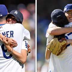 Rob Reiner's Kids Jake, Romy Throw First Pitch at Dodgers Game, Honor Late Father