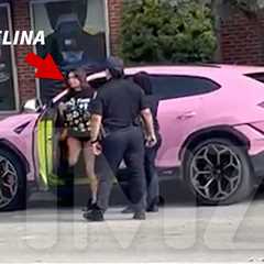 OnlyFans Model Celina Powell Arrested, Pink Lamborghini Surrounded by Cops