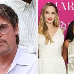 Brad Pitt Was Asked About His Kids After Admitting That He Previously Had Suicidal Thoughts..