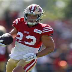 Christian McCaffery adds to 49ers injury woes with ‘tightness’ absence