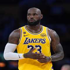 76ers star LeBron James catches a stray from Hilary Duff