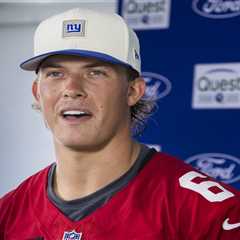Giants hopes completely hinge on Jaxson Dart taking second-year leap