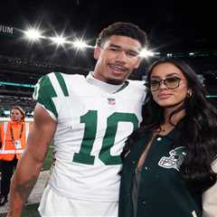 Ex-Jet Allen Lazard and model fiancée split one year after engagement