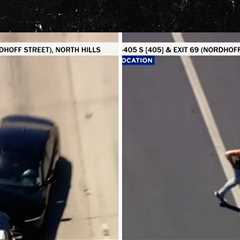 LAPD Engaged in Police Chase with Burglary Suspect, Watch Live