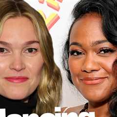 Julia Stiles and Tatyana Ali Competing on 'Dancing With The Stars'