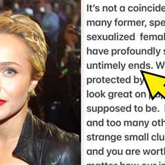 After Hayden Panettiere’s Death, Several Celebrities — Including Former Child Stars — Are Calling..