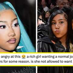 Kim Kardashian’s 13-Year-Old Daughter, North West, Said She Wants A “Regular” Job At A Starbucks,..