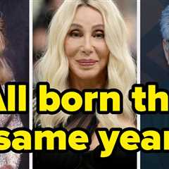 It Turns Out A Shocking Number Of Famous People Were Born In 1946 — Here Are 41 Of Them