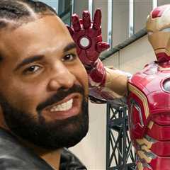 Drake Suits Up as Iron Man for Apparent Music Video Shoot