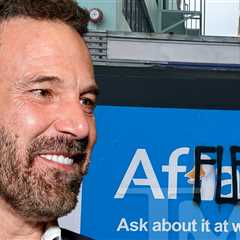 Ben Affleck's Name Appears on Aflac Ads Across Los Angeles