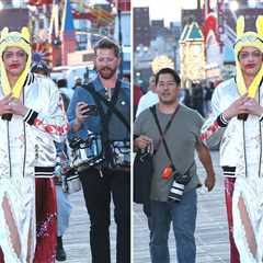 Pete Davidson In Full Costume As 'Tommy Karate' Big Frigin' Diff