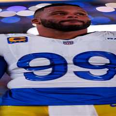Aaron Donald officially returns to Rams for one final run to form dream pairing with Myles Garrett