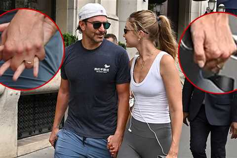 Gigi Hadid and Bradley Cooper Wear Matching Rings, Spark Marriage Rumors
