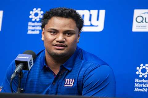 Giants gladly welcoming ‘strong’ vibe from a hopeful long-term investment in Sisi Mauigoa