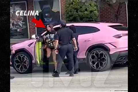 OnlyFans Model Celina Powell Arrested, Pink Lamborghini Surrounded by Cops