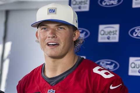 Giants hopes completely hinge on Jaxson Dart taking second-year leap