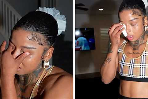 Chrisean Rock Crashes Out After Sister Tesehki Loses Boxing Match