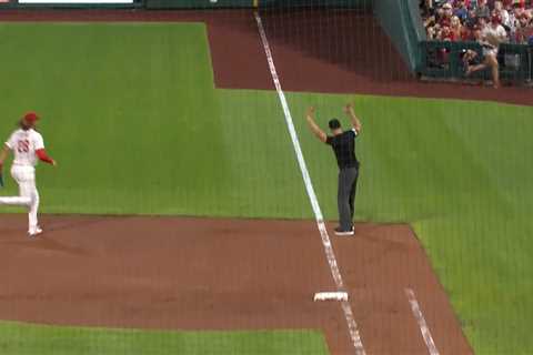 Umpire makes ‘dreadful’ foul ball call that costs Marlins dearly in Phillies loss