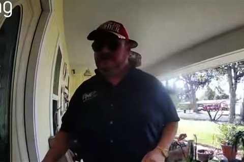 Rep. Randy Fine Caught Looking Through Homeowner's Mailbox While Campaigning