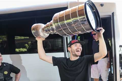 Hurricanes goalie and LI native Brandon Bussi brings Stanley Cup home to much fanfare