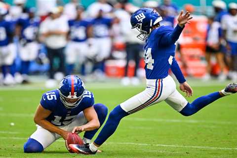 Giants’ Dominic Zvada impresses John Harbaugh in preseason debut